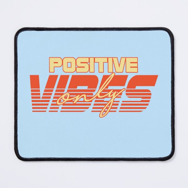 Item preview, Positive Vibes Only Retro Typography Design designed and sold by The secret storage room.