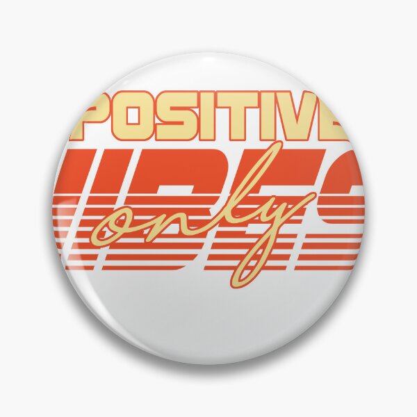 Item preview, Positive Vibes Only Retro Typography Design designed and sold by The secret storage room.