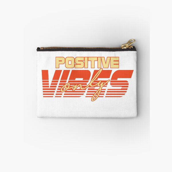 Item preview, Positive Vibes Only Retro Typography Design designed and sold by The secret storage room.