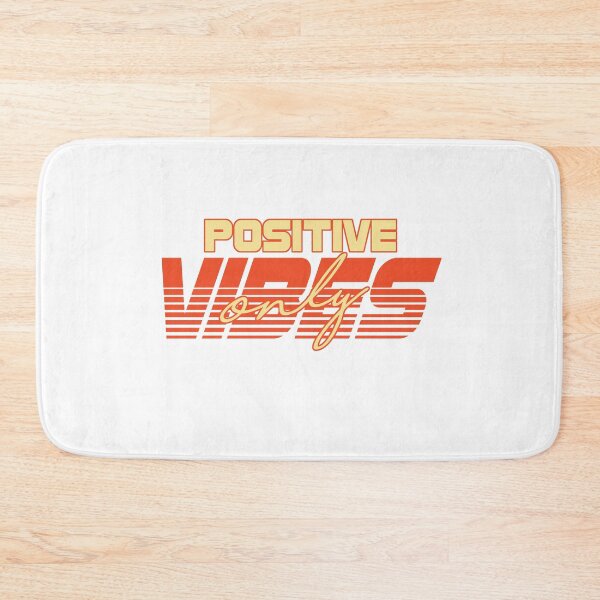 Item preview, Positive Vibes Only Retro Typography Design designed and sold by The secret storage room.