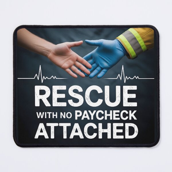 Item preview, rescue with no paycheck attached designed and sold by 95kinimoD.