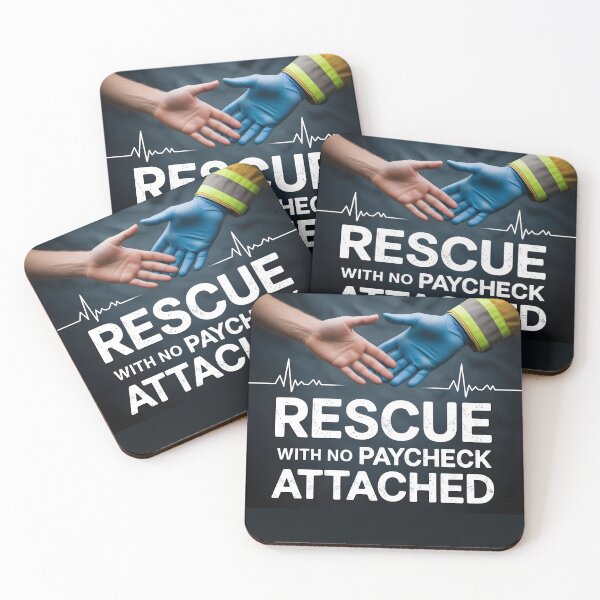 Item preview, rescue with no paycheck attached designed and sold by 95kinimoD.