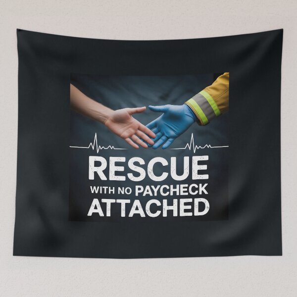 Item preview, rescue with no paycheck attached designed and sold by 95kinimoD.