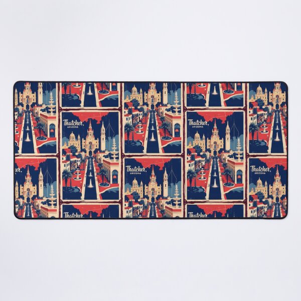 Item preview, Thatcher Arizona 1950s USA Vintage Travel Tourism designed and sold by TravelersGems.