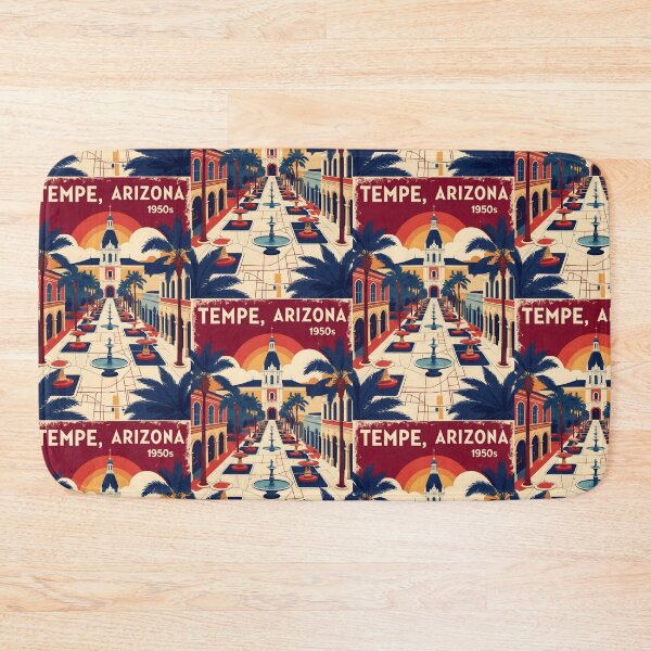 Item preview, Tempe Arizona 1950s USA Vintage Travel Tourism designed and sold by TravelersGems.