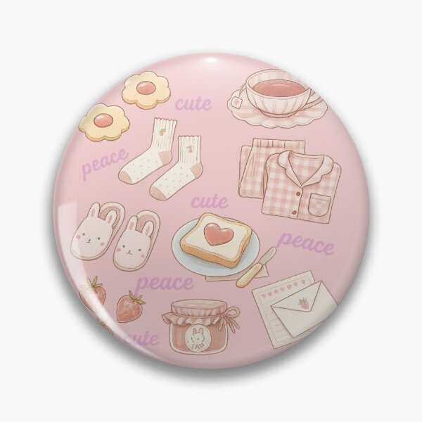 Item preview, Soft Pastel Morning Essentials – Aesthetic Cozy Illustration designed and sold by Doodle Drift .