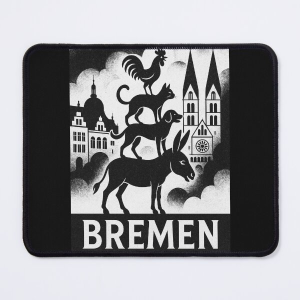 Item preview, Bremen Town Musicians – Fairytale silhouette designed and sold by Fies-und-Fein.