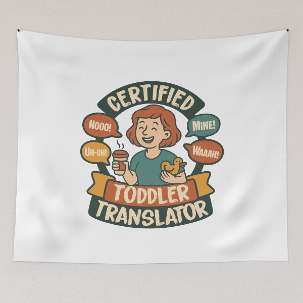 Item preview, Toddler Translator Preschool Teacher Gift Shirt designed and sold by lxmag.