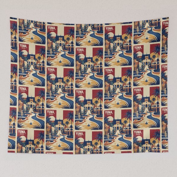 Item preview, Yuma Arizona 1950s USA Vintage Travel Tourism designed and sold by TravelersGems.
