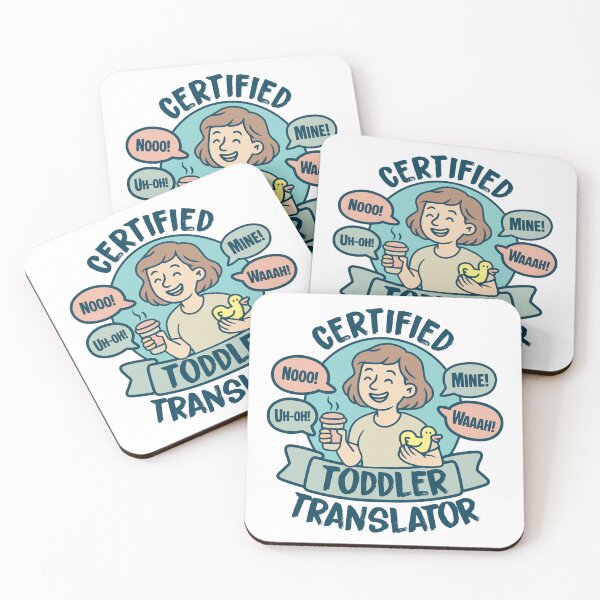 Item preview, Pastel Toddler Translator Mom Life Gift Shirt designed and sold by lxmag.