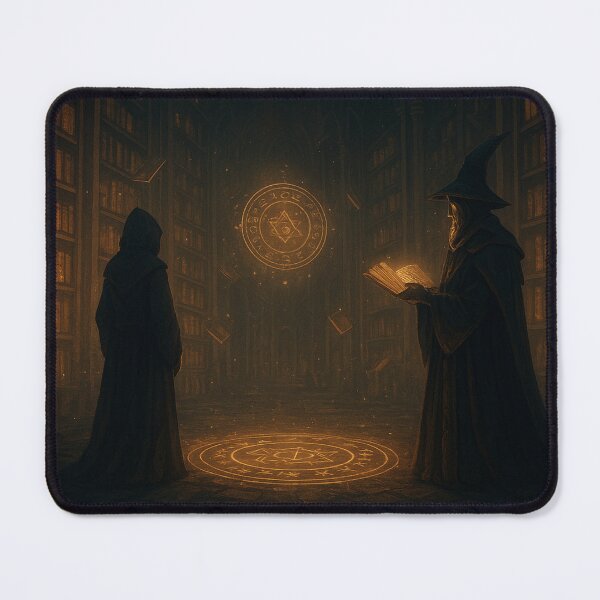 Item preview, Magicians Library Artwork designed and sold by Crazy Mammoth.
