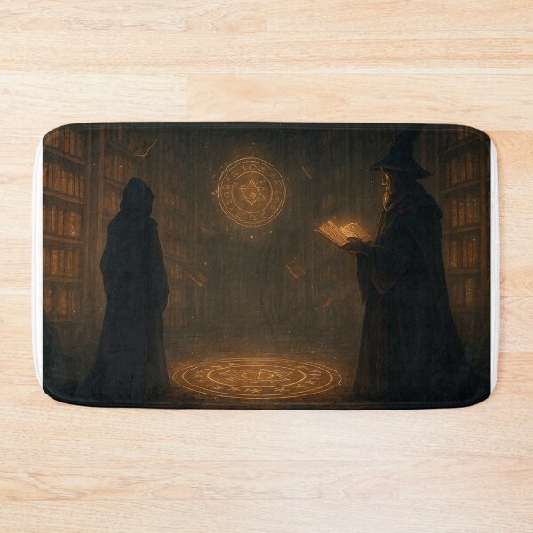 Item preview, Magicians Library Artwork designed and sold by Crazy Mammoth.