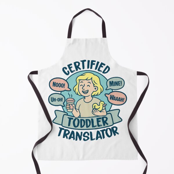 Item preview, Toddler Translator Speech Therapist Funny Shirt designed and sold by lxmag.