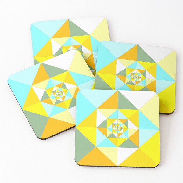 Item preview, Geometric Quilt (Scramble): Day/Beach/Summer designed and sold by SarahJosArt.