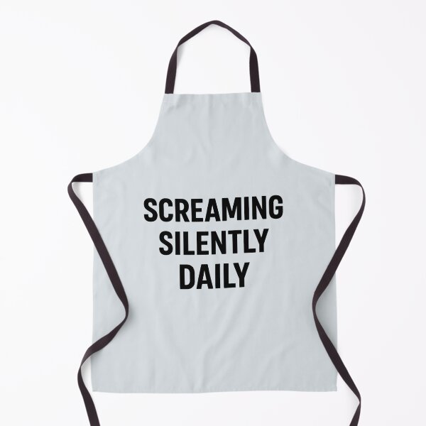 Item preview, Screaming silently daily designed and sold by musthavewords.