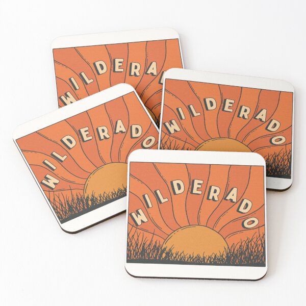 Item preview, Wilderado Retro Sunset Landscape designed and sold by Oniyasha.