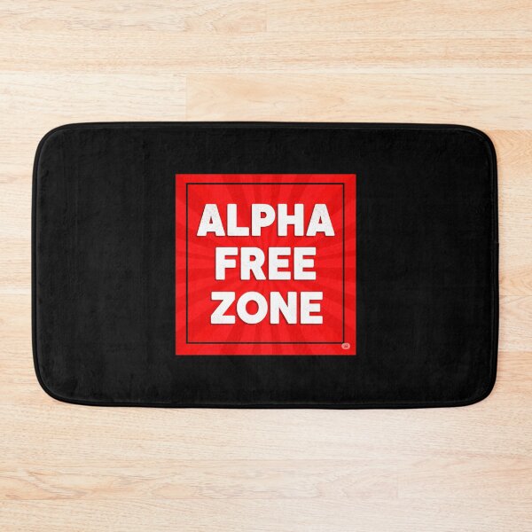 Item preview, Alpha free zone designed and sold by musthavewords.