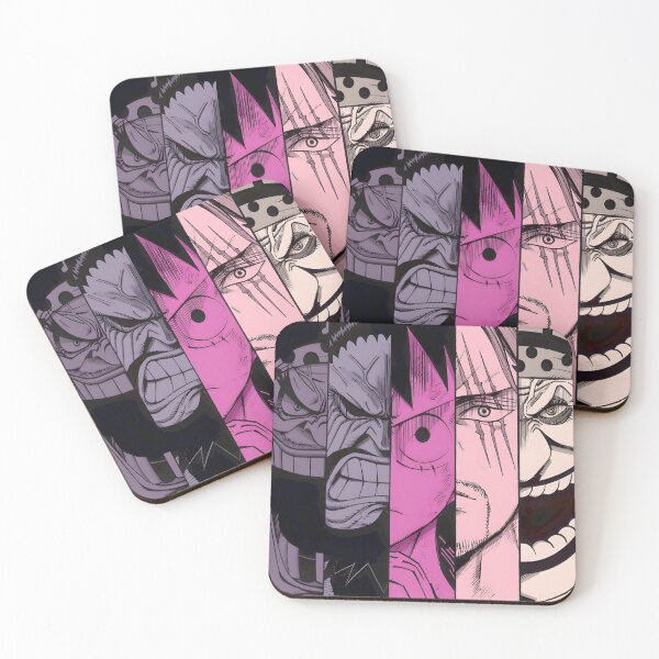 Item preview, Intense Manga Faces Split - Four Powerful Warriors Design designed and sold by AntonioPolivka7.