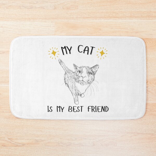 Item preview, My Cat Is My Best Friend designed and sold by Viikis.