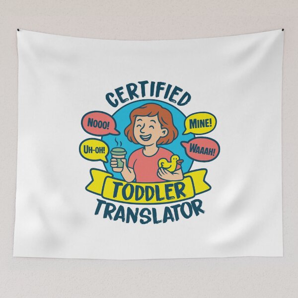 Item preview, Toddler Translator Preschool Teacher Funny Tee designed and sold by lxmag.