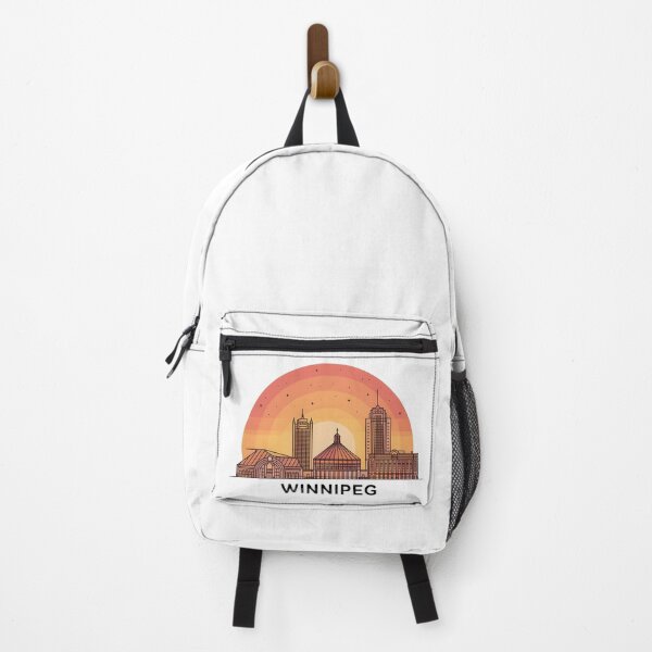 Item preview, Winnipeg Skyline – Minimalist Earthy Travel Souvenir Design designed and sold by Paper Drip.