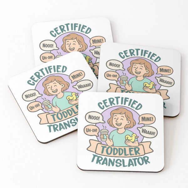 Item preview, Pastel Toddler Translator Mom Life Shirt designed and sold by lxmag.