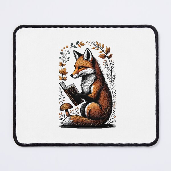 Item preview, Book Fox Cozy Fox Reading A Book designed and sold by LaughLine Design.