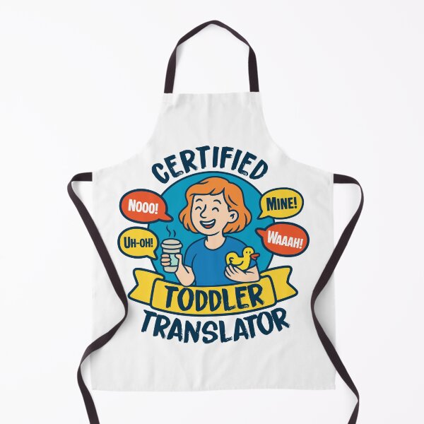 Item preview, Toddler Translator Speech Therapist Funny Shirt designed and sold by lxmag.