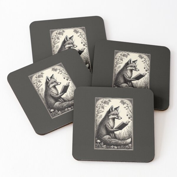 Item preview, Book Fox Cozy Fox Reading A Book designed and sold by LaughLine Design.
