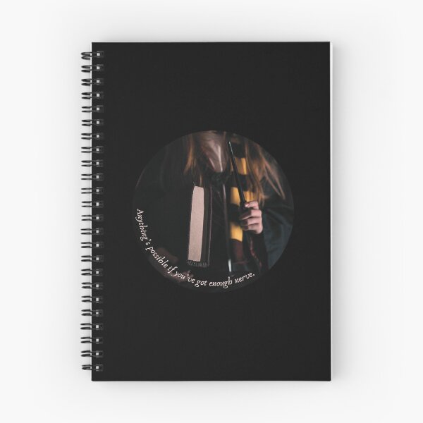 Item preview, Anything’s Possible If You Have Enough Nerve | Ginny Weasley Inspired Design designed and sold by Loops & Lines.