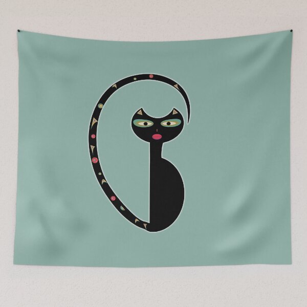 Item preview, MidCentury Modern Kitty designed and sold by WandaRichards.