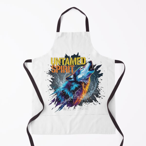 Item preview, Untamed Spirit of the Howling Wolf designed and sold by Ink And Art.