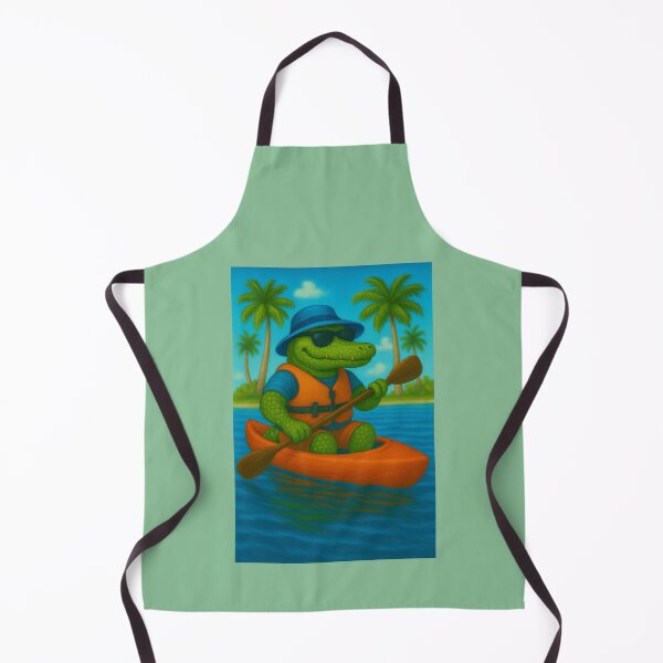 Item preview, Croc goes Kayaking designed and sold by Animalistics.