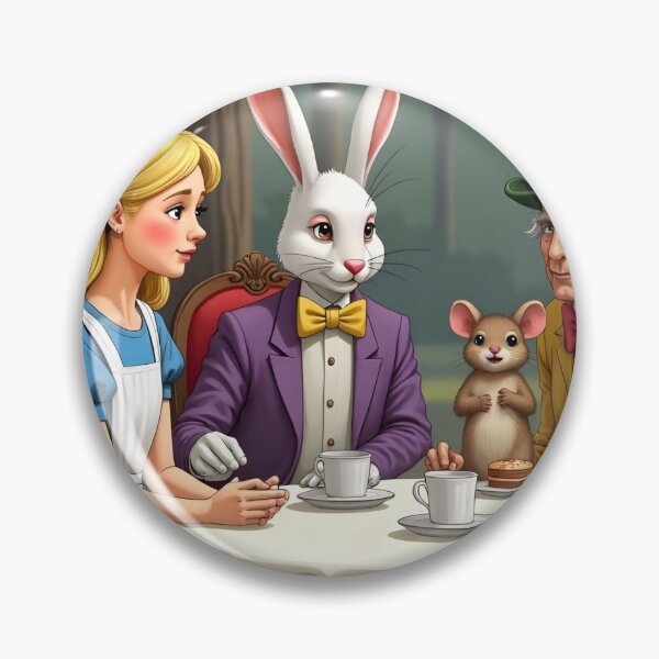 Item preview, THE MAD TEA PARTY-Welcome to the Whimsy: Tea, Tales & Timeless Nonsense! designed and sold by PixelInfinite.