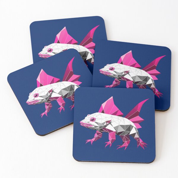 Item preview, Magical Mexican Axolotl | Vibrant Geometric Art designed and sold by VIRALOOP.