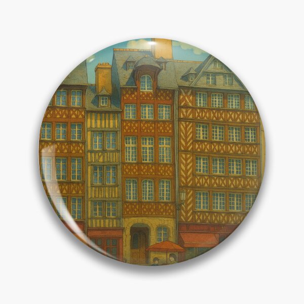 Item preview, The half-timbered houses of Rennes designed and sold by Bao Côr.
