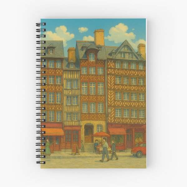 Item preview, The half-timbered houses of Rennes designed and sold by Bao Côr.