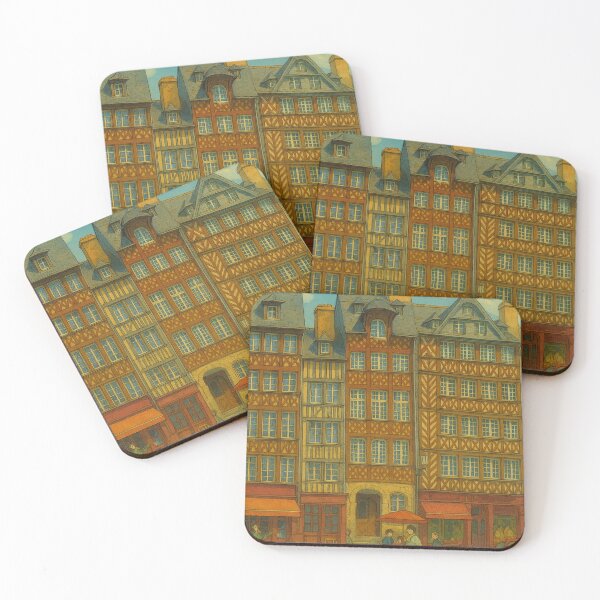 Item preview, The half-timbered houses of Rennes designed and sold by Bao Côr.