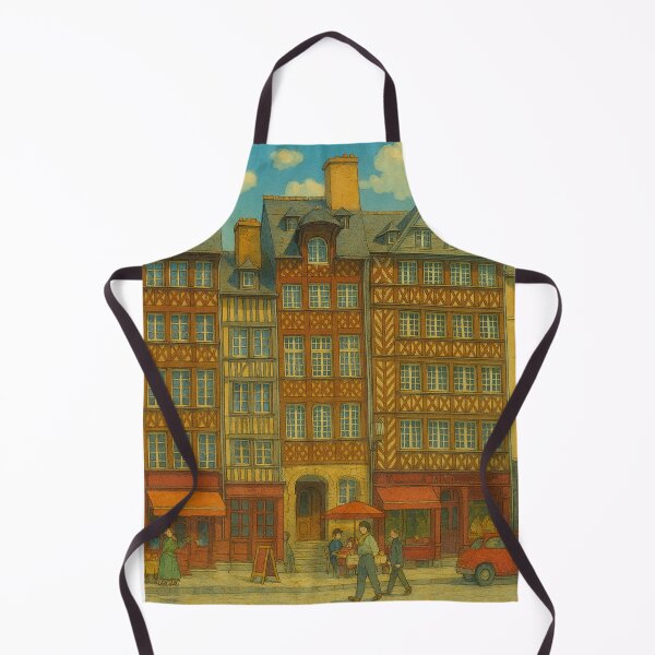 Item preview, The half-timbered houses of Rennes designed and sold by Bao Côr.