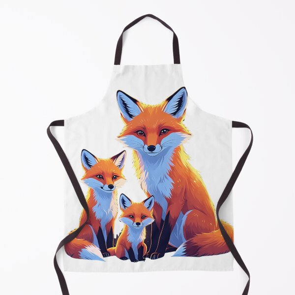 Item preview, Fox Family – Whimsical Woodland Animal Illustration designed and sold by NeonBeast Studio.