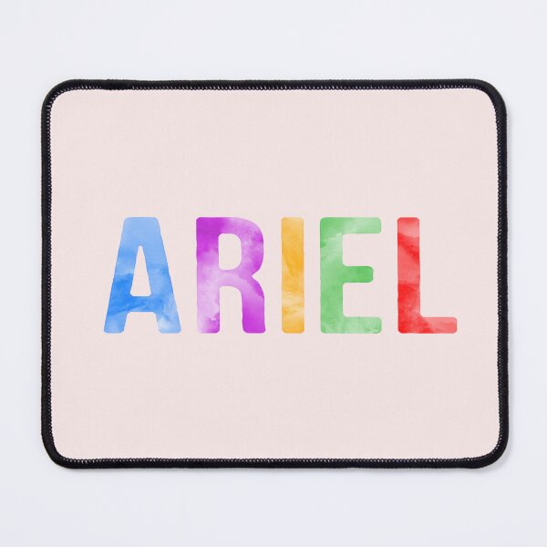 Item preview, Ariel Name Bright Colors designed and sold by Jeallan Designs.