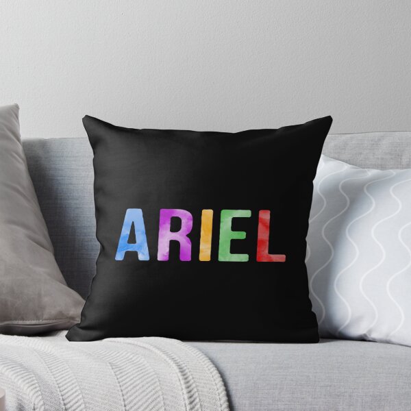 Item preview, Ariel Name Bright Colors designed and sold by Jeallan Designs.