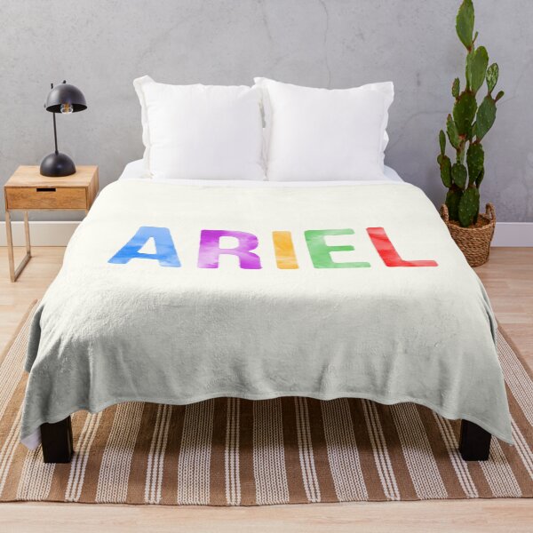 Item preview, Ariel Name Bright Colors designed and sold by Jeallan Designs.