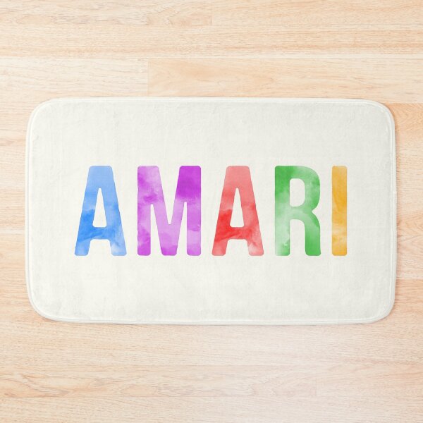 Item preview, Amari Name Bright Colors designed and sold by Jeallan Designs.