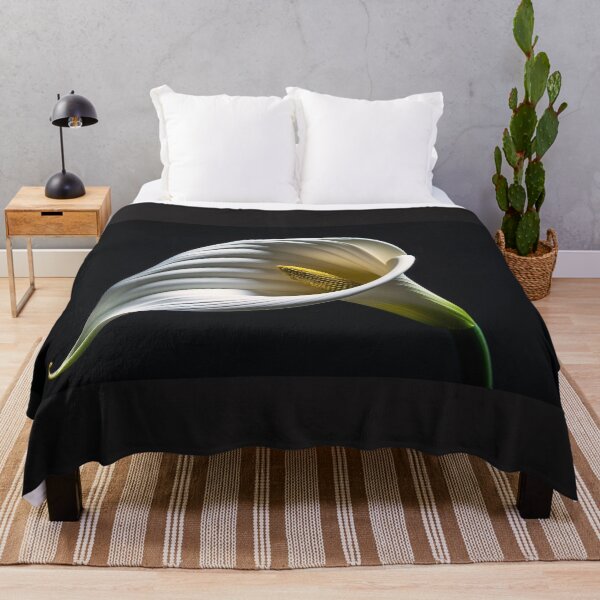 Item preview, Elegant Calla Lily on Black Background designed and sold by sneidere9dace.