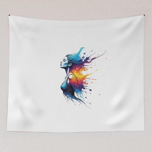 Item preview, Vibrant Motion of Colorful Expression designed and sold by Ink And Art.