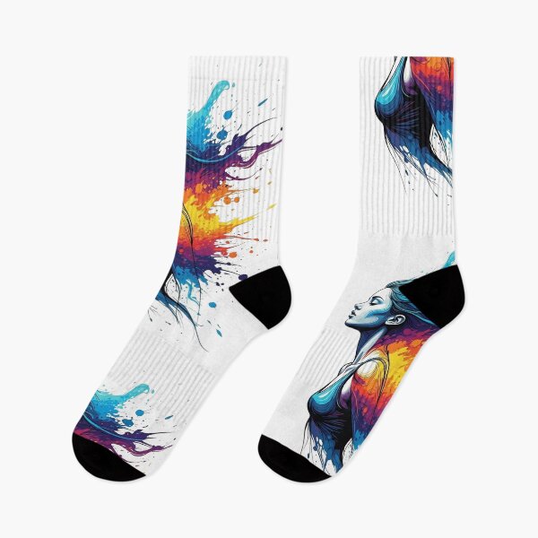 Item preview, Vibrant Motion of Colorful Expression designed and sold by Ink And Art.