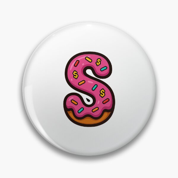 Item preview, Donut Letter S designed and sold by joshuayule.