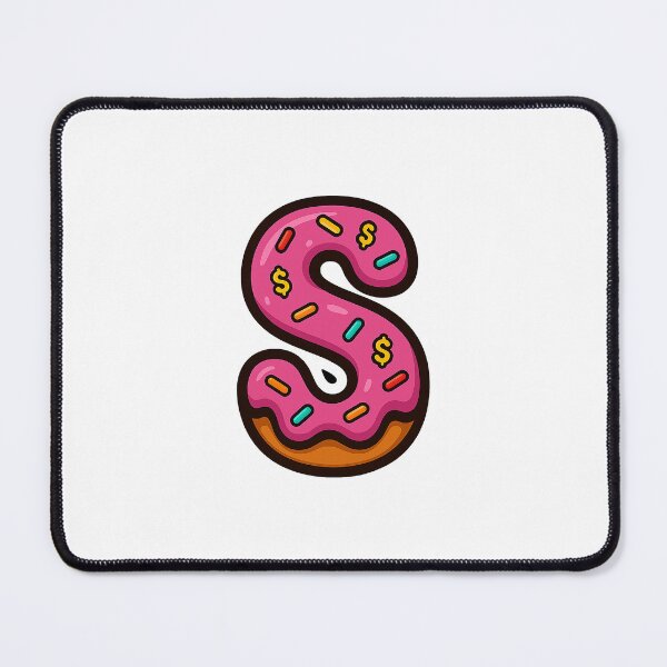 Item preview, Donut Letter S designed and sold by joshuayule.