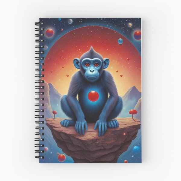Item preview, Galactic Guardian Monkey Meditation designed and sold by KilianSzmid.